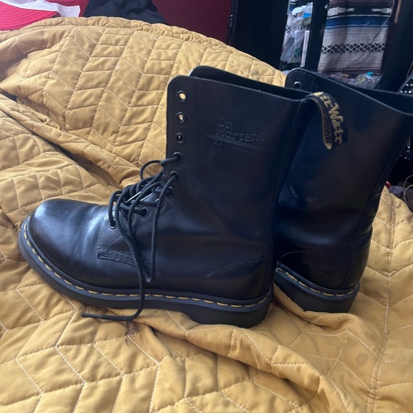Doc Martens 1490 leather mid calf boots - Picture 8 of 11